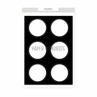 Die - matrice de coupe 6x8 Inserts Cut-Out Circles