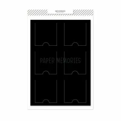 Die - matrice de coupe 6x8 Inserts Folders