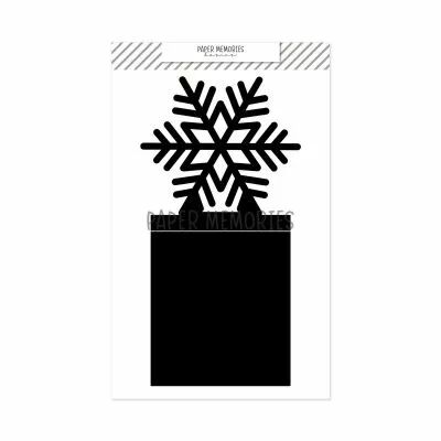 Die - matrice de coupe Folder Snowflake