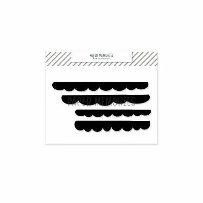 Die - matrice de coupe Set Scalloped Borders