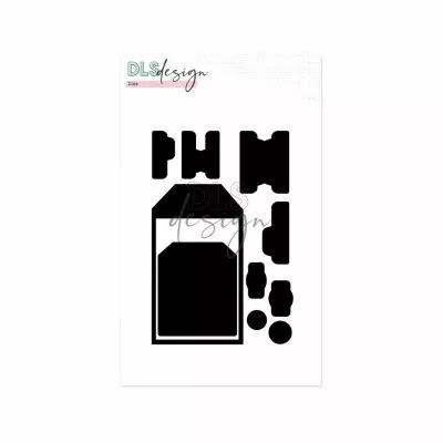 Die - matrice de coupe Set Tags & Tabs