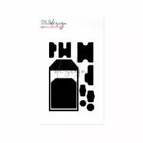 Die - matrice de coupe Set Tags & Tabs