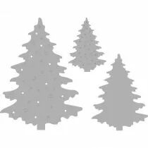 DIE 3 SAPINS FORET D\'HIVER