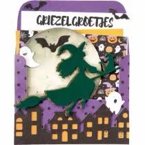 Die Craftable Punch die XL Halloween