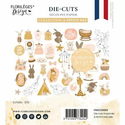 Die cuts � PETITS PAS GIRL