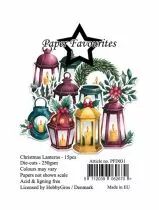 Die-Cuts A7 Christmas Lanterns (15pcs)