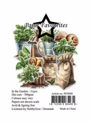 Die-Cuts A7 In the Garden (31pcs)