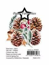 Die-Cuts A7 Pinecones (24pcs)