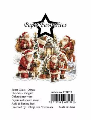 Die-Cuts A7 Santa Claus (20pcs)