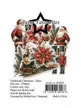 Die-Cuts A7 Traditional Christmas (23pcs)