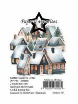 Die-Cuts A7 Winter Houses #2 (27pcs) 