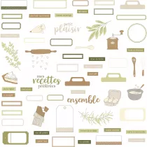 Die-cuts Recette de famille