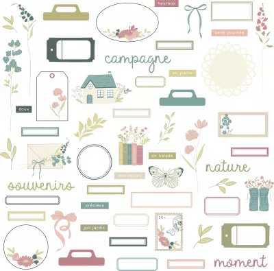 Die-cuts Un �t� � Avonlea - HA PI Little Fox