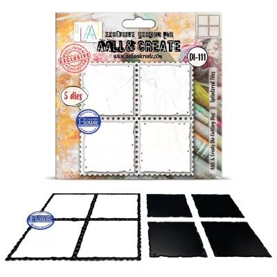 Die-Cutting Die Set - Splintered Tiles - AALL and Create