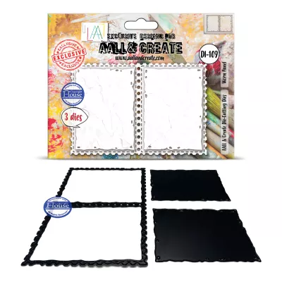 Die-Cutting Die Set - Worn Panel - AALL and Create