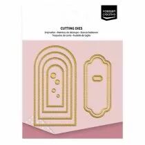 Die étiquettes arrondies