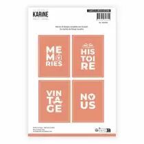 Die exclusif Carte à créer Histoire