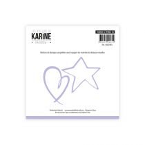 Die Rainbow Coeur & étoile XL- Les Ateliers de Karine