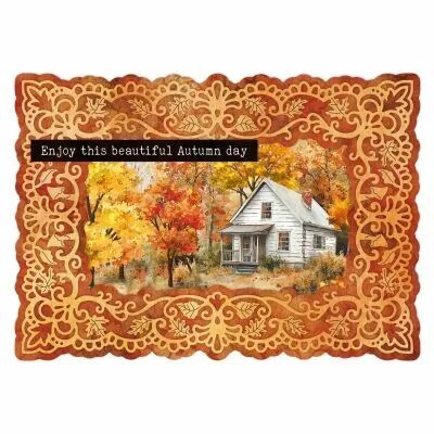 Die Studio Light � Autumn Story Cutting Dies A6 Autumn Frame