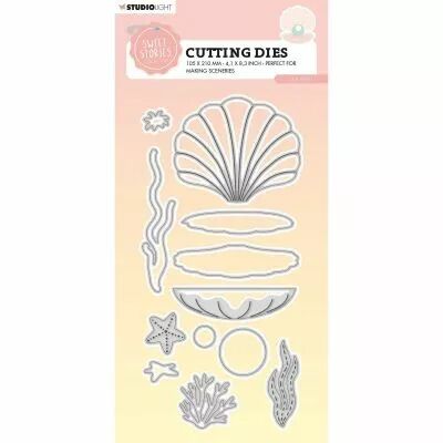 Die Studio Light Sweet Stories Cutting Die Sea Shell