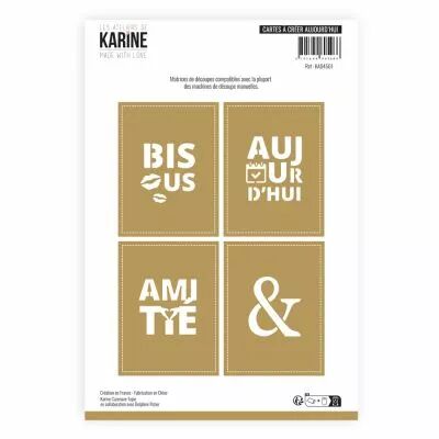 Dies Cartes � cr�er Aujourd\'hui