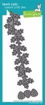 Dies Pinecone And Leaves Border