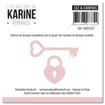 Dies Romance Clé et cadenas - Les Ateliers de Karine