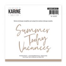 Dies Sable d\'or Summer and Co - Les Ateliers de Karine