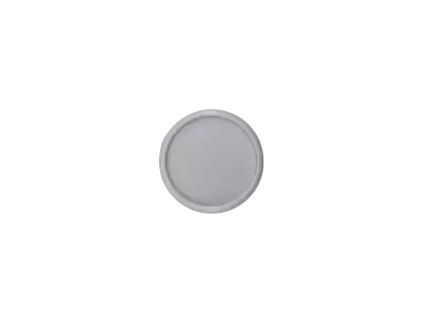 Disque de reliure en plastique 3,2 cm blanc