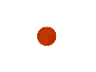 Disque de reliure en plastique 3,2 cm orange