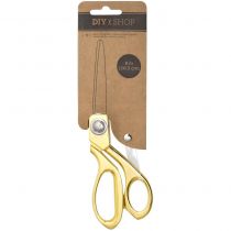 DIY Shop Craft Scissors 8\  Gold Metal 