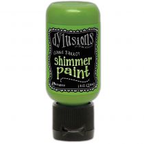 Dylusions Shimmer Paint 1oz Island Parrot
