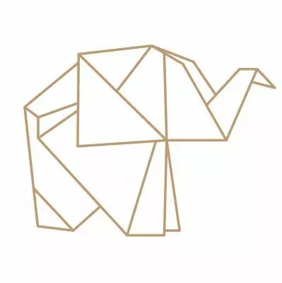 ELEPHANT GEANT A DECORER MDF 3 MM