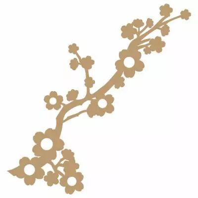 EMBELLISSEMENT BOIS BRANCHE DE CERISIER