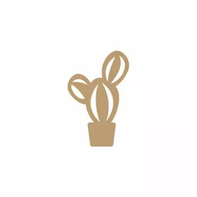 EMBELLISSEMENT BOIS CACTUS