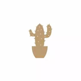 EMBELLISSEMENT BOIS CACTUS