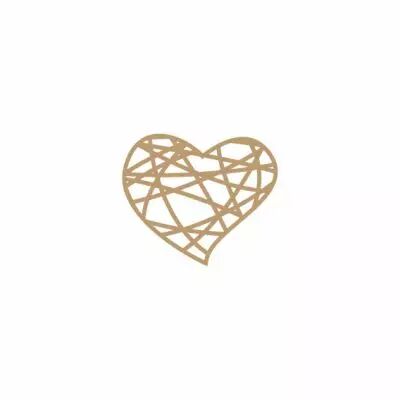 EMBELLISSEMENT BOIS COEUR GRIFFONNE