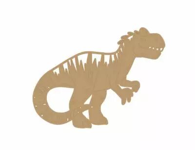 EMBELLISSEMENT BOIS DINOSAURE ALLOSAURUS