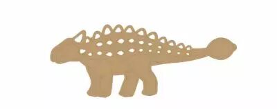 EMBELLISSEMENT BOIS DINOSAURE ANKYLOSAURUS
