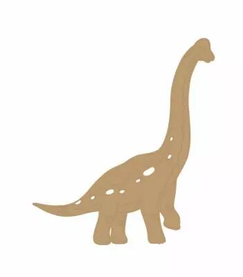 EMBELLISSEMENT BOIS DINOSAURE BRACHIOSAURUS