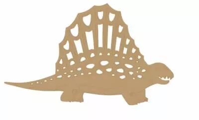 EMBELLISSEMENT BOIS DINOSAURE DIMETRODON
