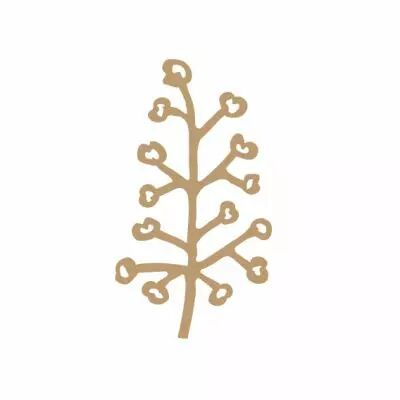 EMBELLISSEMENT BOIS FEUILLAGE 15