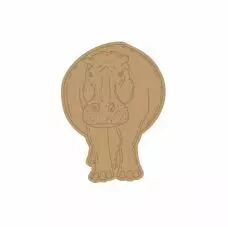 EMBELLISSEMENT BOIS HIPPOPOTAME