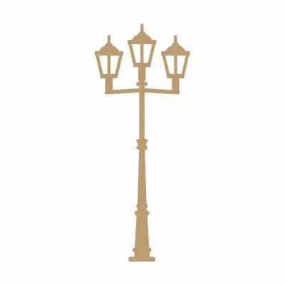 EMBELLISSEMENT BOIS LAMPADAIRE