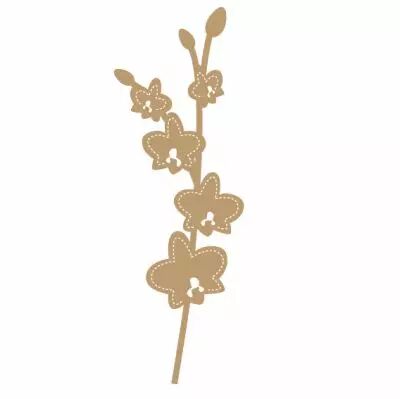 EMBELLISSEMENT BOIS ORCHIDEE