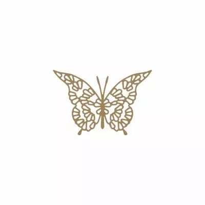 EMBELLISSEMENT BOIS PAPILLON GRAND