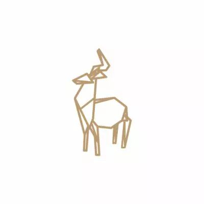 EMBELLISSEMENT BOIS RENNE ORIGAMI
