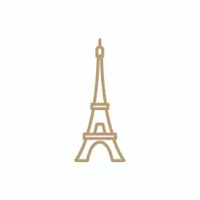 EMBELLISSEMENT BOIS TOUR EIFFEL EVIDEE