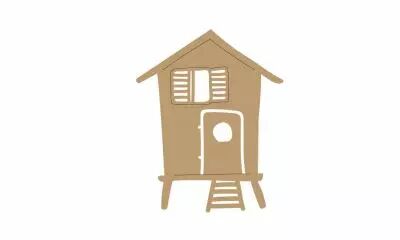 EMBELLISSEMENT EN BOIS - CABANE 1