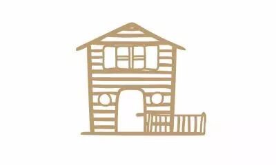 EMBELLISSEMENT EN BOIS - CABANE 2